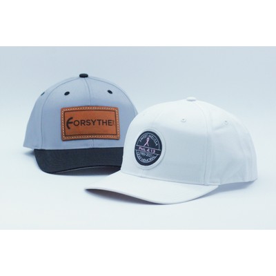 Richardson 212 Pro Twill Snapback Hat with Patch of Choice