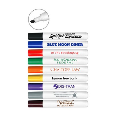 Liqui-Mark® Chisel Tip Dry Erase Marker